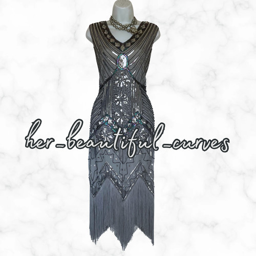 20s gatsby sequinned beaded - 20s,