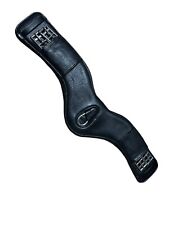 Anatomical Dressage Girth Super soft Calf Leather in Black & Brown Size 45-95 cm