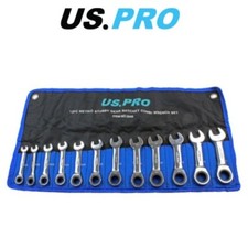 US PRO 12 Piece Metric Stubby