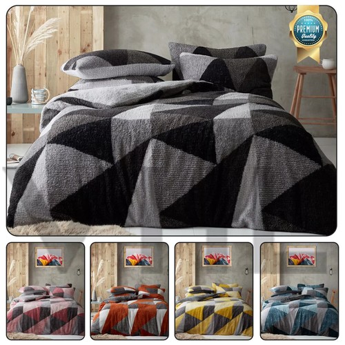 Teddy shapes fleece duvet - shapes,