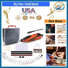 Orange Rotary Tool Kit with