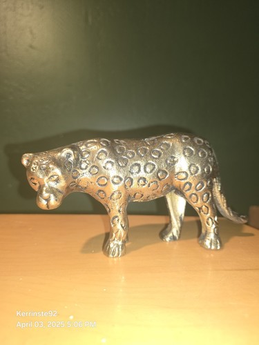 Brass cheetah leopard spotted - leopard,