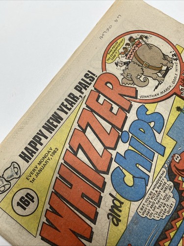 Whizzer and chips comic 1st - and,