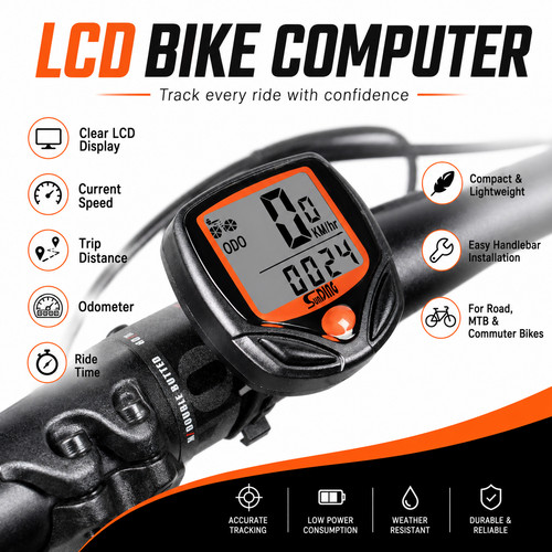 Premium lcd digital bike - digital,