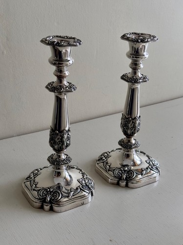 Pair antique sheffield - of,