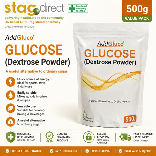Glucose powder 500g - glucose,
