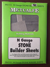 Metcalfe PN115 - N Gauge Stone Builder Sheets.