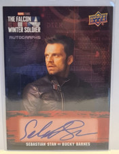 Falcon & the Winter Soldier Auto Autograph Card A-SE Sebastian Stan Bucky Barnes