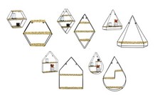 Floating Shelves Metal Wall