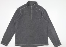 Quechua Men's Grey Fleece Half