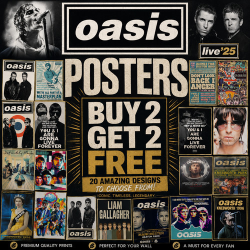 Oasis concer album - oasis, posters