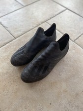 adidas x 19.1 FG Laceless Football Boots Black, Size UK 9
