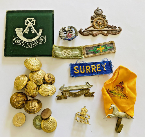 Job lot vintage military - lot,