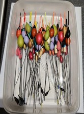 125+ Pole fishing floats job lot Drennan Preston Colmic Milo Trabucco Tubertini 