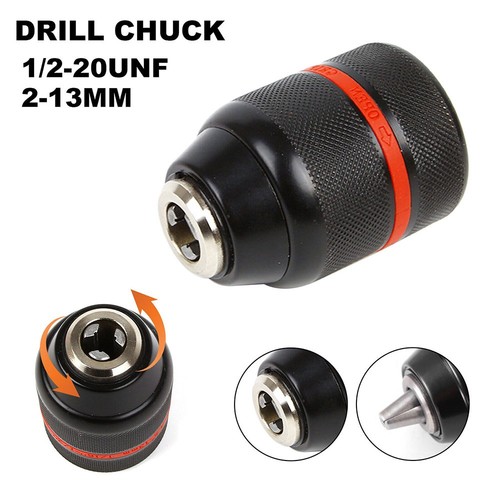Keyless drill chuck metal - keyless,