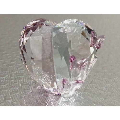 Swarovski violet heart - heart, &