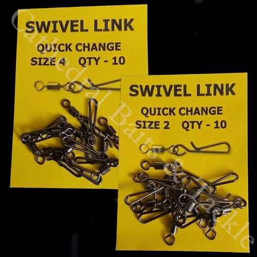 Quick change swivels link - swivels,
