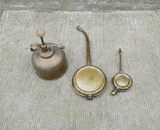 'Sunbeam' Wakefield Cycle oiler & T.E Bladon Air Ministry Brass Oil Cans