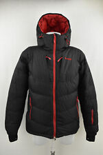 BERGANS OF NORWAY Womens Down Jacket Padded Black Warm Hooded Puffer Coat sz M