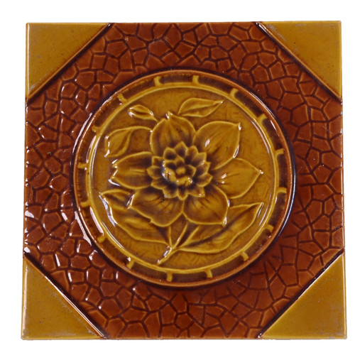 Antique tile arts crafts - tile,