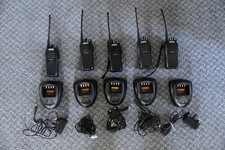 5 Hytera TC-700P UHF Radios with batteries / chargers. Channel programming incl.