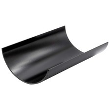 112mm half round - round, pvc