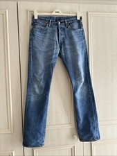 Men’s Levi’s 501 Selvedge - 33/34 Waist 33 Inside Leg
