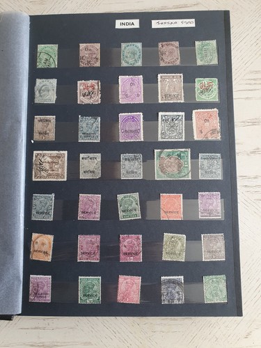 World stamp collection - world,