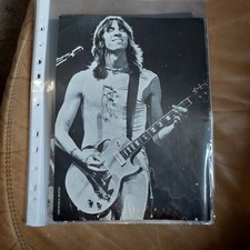 Tom Scholz, Boston Guitar Band Gig Black & White Vintage Poster 