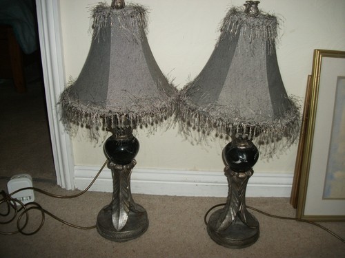 Pair unusual vintage - of, gothic
