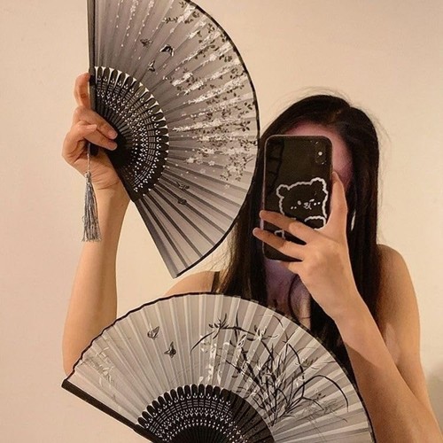 Summer foldable hand fan set - foldable,