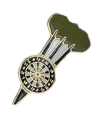 Darts enamel lapel - lapel, badge