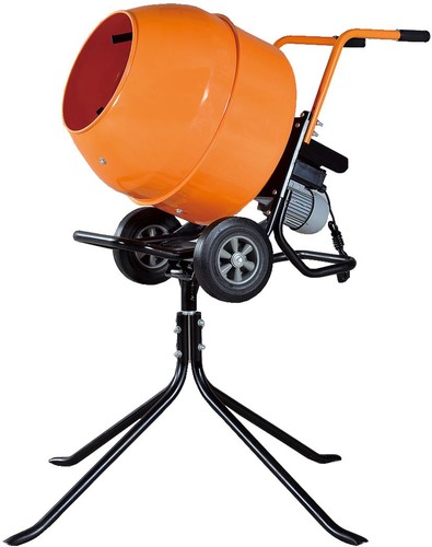 Cement mixer 140l 240v 375w - mixer,