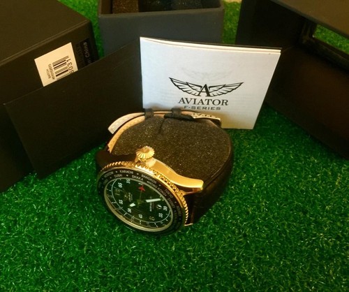 New adults aviator - watch, boxed