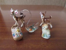 5 VINTAGE SMALL FIGURINES