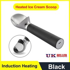 Heated Ice Cream Scoop, USB Rechargeable Electric Scooper with LED Display