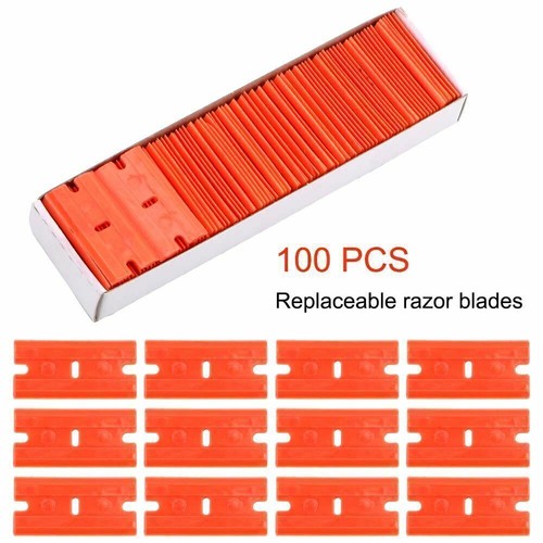 100pcs double edged - double, scraper
