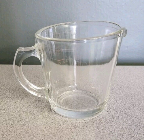 Vtg pyrex cup glass - pyrex, 1
