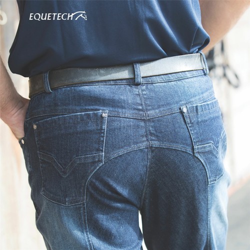 Equetech mens denim - mens, breeches