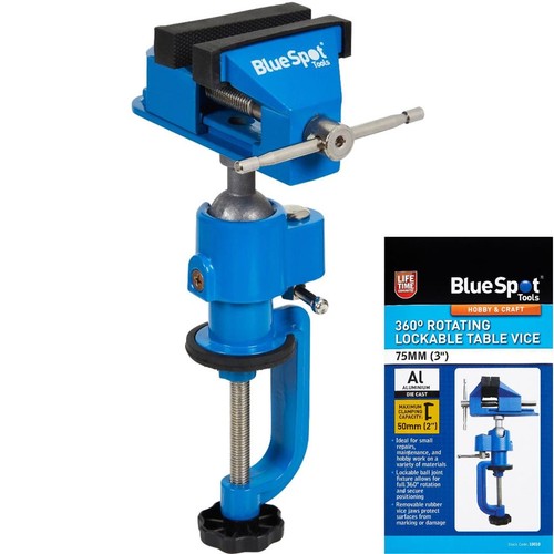 Bluespot lockable table - table, vice