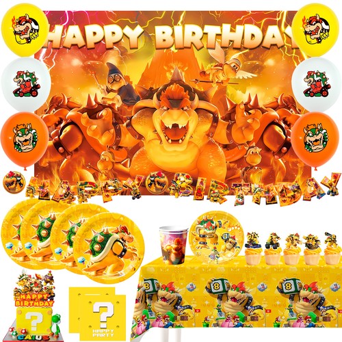 Bowser birthday party supplies - bowser,