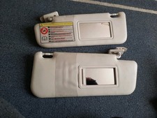 FORD KA MK2 RU8 2008-2016 SUN VISORS WITH INTACT MIRRORS