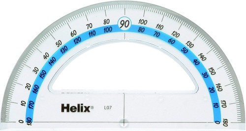 Helix 15cm protractor 180 - helix,