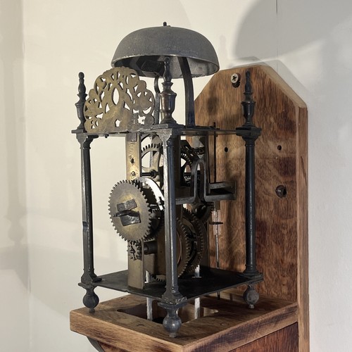Lantern clock 18thc antique - lantern,