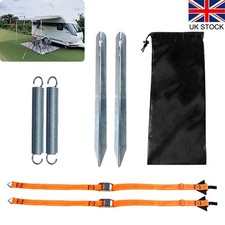 Heavy Duty Tie Down Strap Kits for Fiamma Thule Isabella Dorema Cassette Awnings