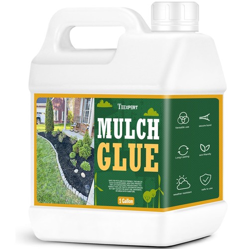 Landscaping mulch glue rock - landscaping,