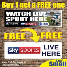 Sky Sports Bt Sport printed