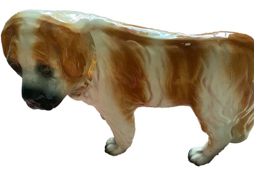 Bernard dog ornament - bernard, brown