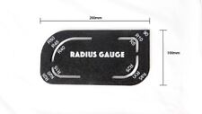 Radius Gauge Template, 200mm x