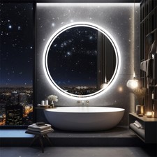 Large Round LED Bathroom